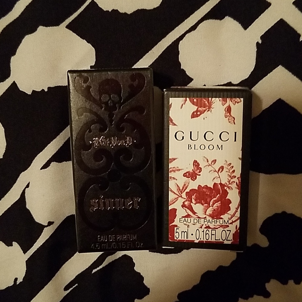 Gucci Bloom and Kat Von D Scents